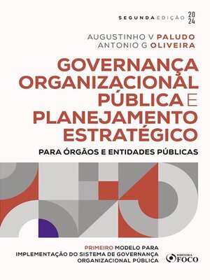 cover image of Governança Organizacional Pública e Planejamento Estratégico